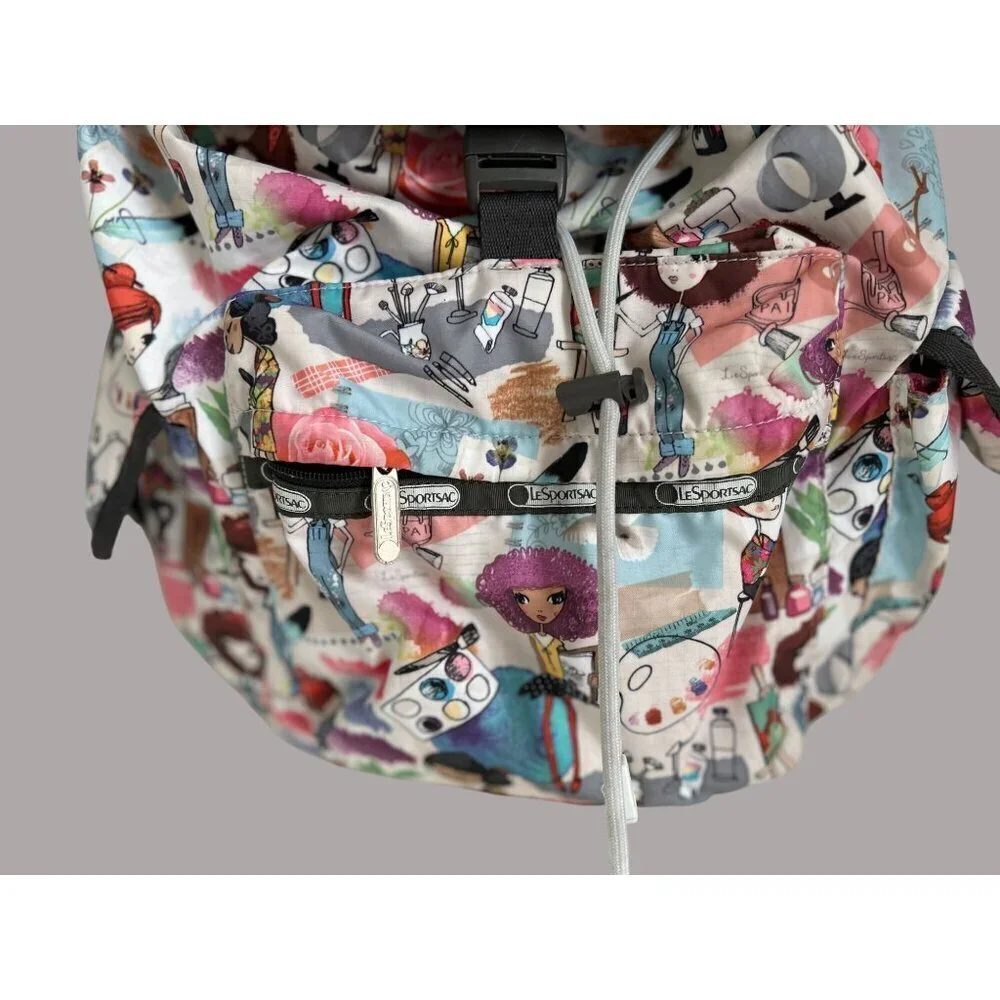Moomin LeSportsac Backpack Large Print All Over